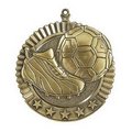 Medal, "Soccer" Star - 2 3/4" Dia